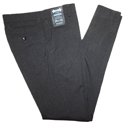 Murano Dress Pants EVAN 28x32 Extra Slim Fit Stretch Charcoal Gray NWT |  eBay