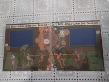 Scrapbook Page Handmade/Handcut Jungle Book