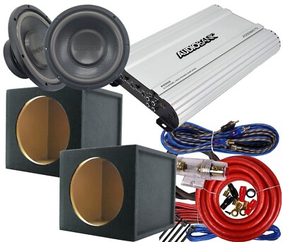 2x Audiotek 1000w 10