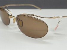 Christian Roth Sunglasses Men Woman Round Oval Titanium Gold Plated 90S NP:337€
