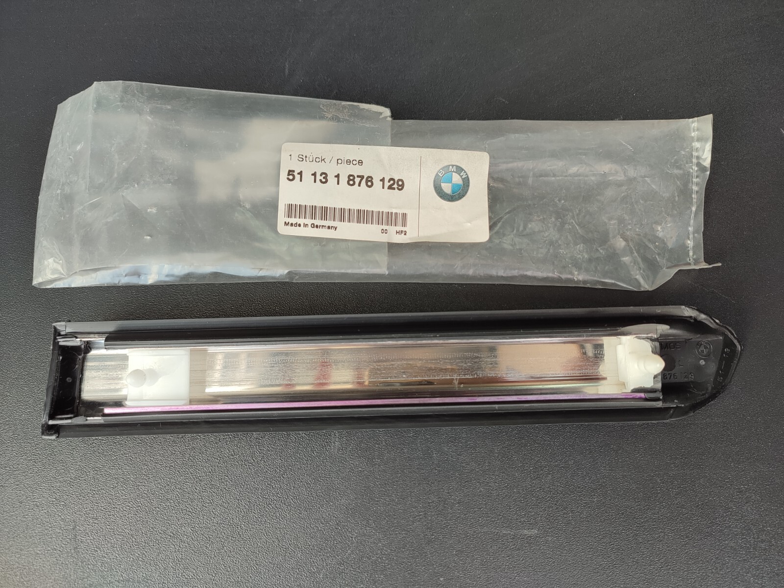 BMW E30 moulding fender front left CHROM !!NEW!! !!GENUINE  