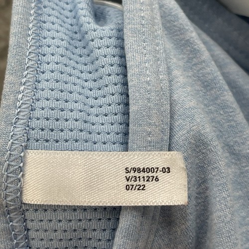 Athleta Girl All Day Softluxe Longline Bra Bluebell Blue Heather Extra Small/6 * - Picture 8 of 9