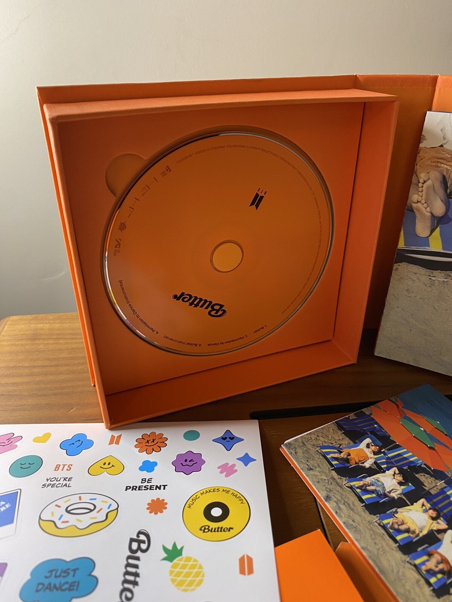 Butter【Peaches Ver.】 BTS [ BUTTER ] Album [ PEACHES ] VER. CD+1p FOLDED POSTER+