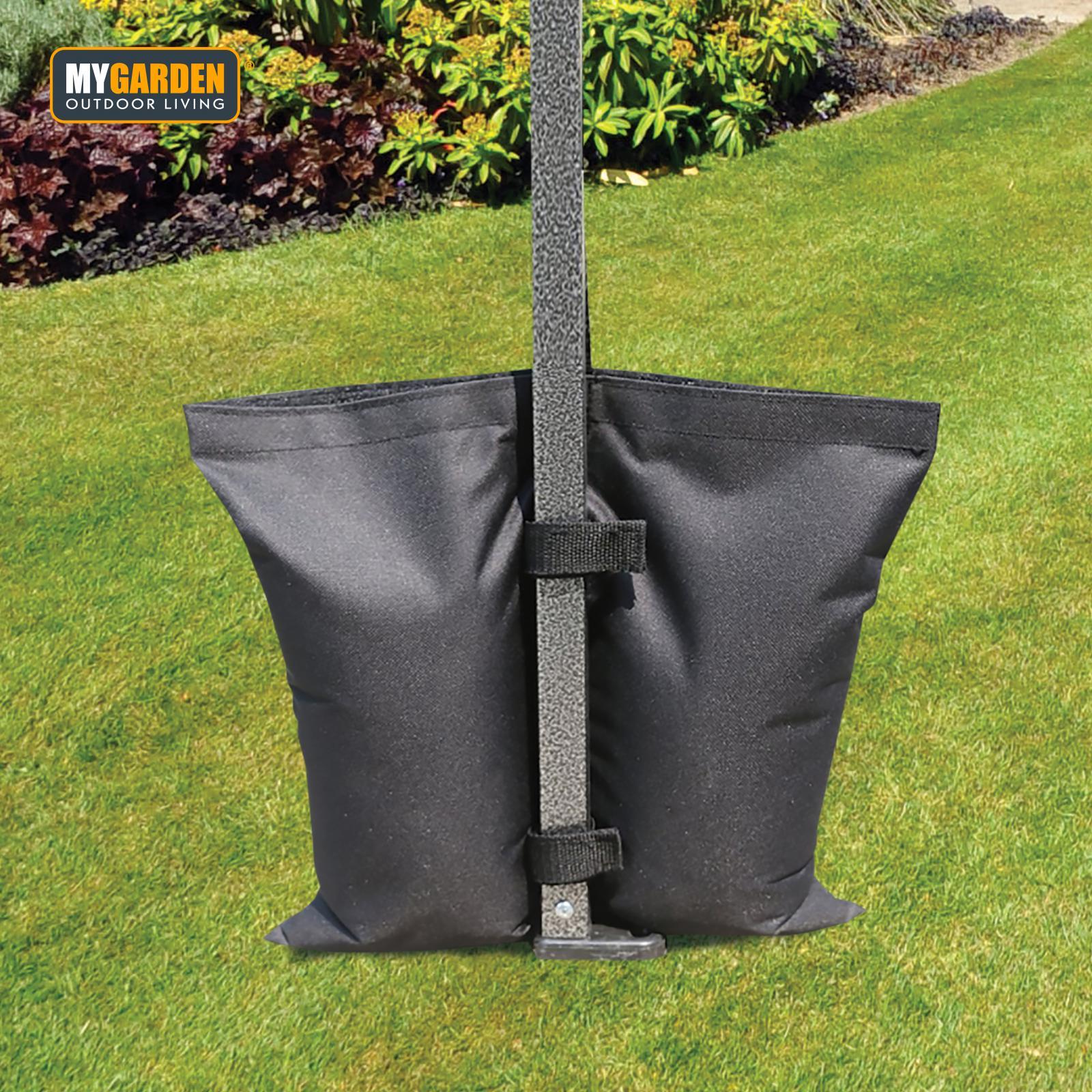 Gazebo Sand Bag Weights 4x Heavy Duty Feet Leg Pole Anchor Tent Marquee