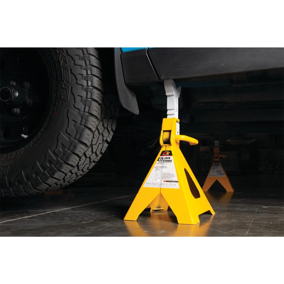 Juego de soporte de gato estilo trinquete PT W41023 - 6 toneladas par Foto 4 de 4