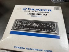 Pioneer DEQ-9200 Signal Processor Equalizer