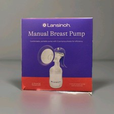 Lansinoh Manual Breast Pump 2 Phase Technology New