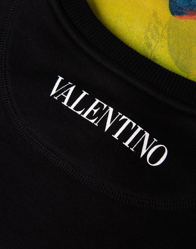 RRP€1100 VALENTINO Sweatshirt Size XS Dragon at Dawn Print Made in Italy - Picture 8 of 9