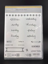 Stampin’ Up! Project Life Moments Like Those Photopolymer Cling Stamp