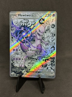 #ad #ad Pokémon TCG Mewtwo EX Custom Manga anime Card $12.00