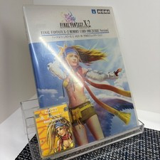 HORI Final Fantasy X-2 Rikku PS2 8MB Memory Card With Case Used