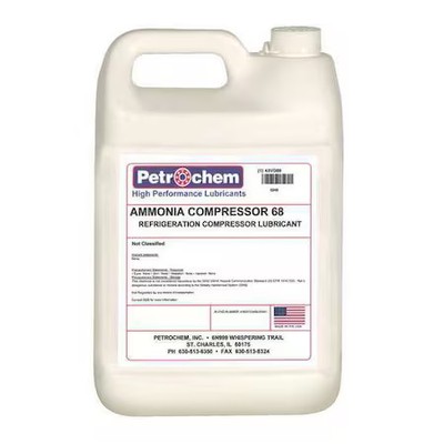 Petrochem Ammonia Compressor 68-001 Compressor Oil, 1 Gal., Jug, Mineral Oil