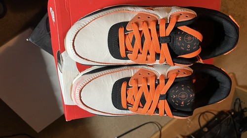 Sz 9.5 - Nike Air Max 90 Home & Away - Safety Orange SBB Texas OSU Jordan Zoom 1 - Picture 3 of 17