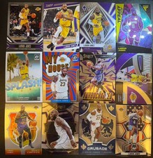 Panini prizm donruss mosaic basketball insert+base 12 lots-Lebron James