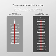 Weather Station Wireless Indoor Outdoor Thermometer Clock Calendar with Sensor — image 9