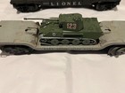 LIONEL  O GAUGE SIX (6) MODIFIED CARS LOT /ARMY THEME — photo 4