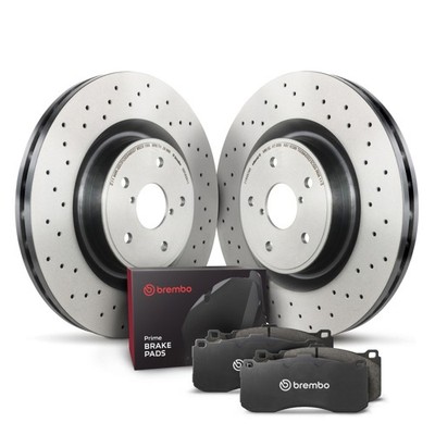 Brembo OE Front Disc Brake Kit KT04479 for Reliable Stopping Power