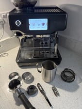 Sage The Barista Touch SES880BST Macchina da Caffè 1680W Acciaio Inox Nero#