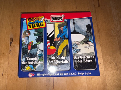 TKKG - Die 12. Box - Folgen 34 35 36 - TOP Hörspiel CDs
