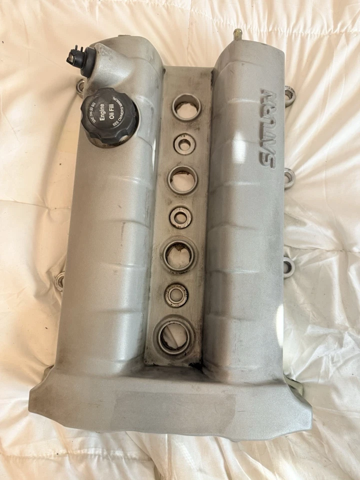 92 93 94 95 SATURN SL2 SW2 SC2 1.9L DOHC TAMPA DE VÁLVULA ALUMÍNIO 21006694 FABRICANTE DE EQUIPAMENTO ORIGINAL - Imagem 4 de 4