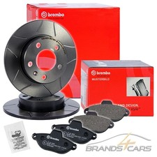 BREMBO SPORT MAX BREMSSCHEIBEN Ø252,5 VOLL+BELÄGE HINTEN FÜR FORD FIESTA 5 JH JD