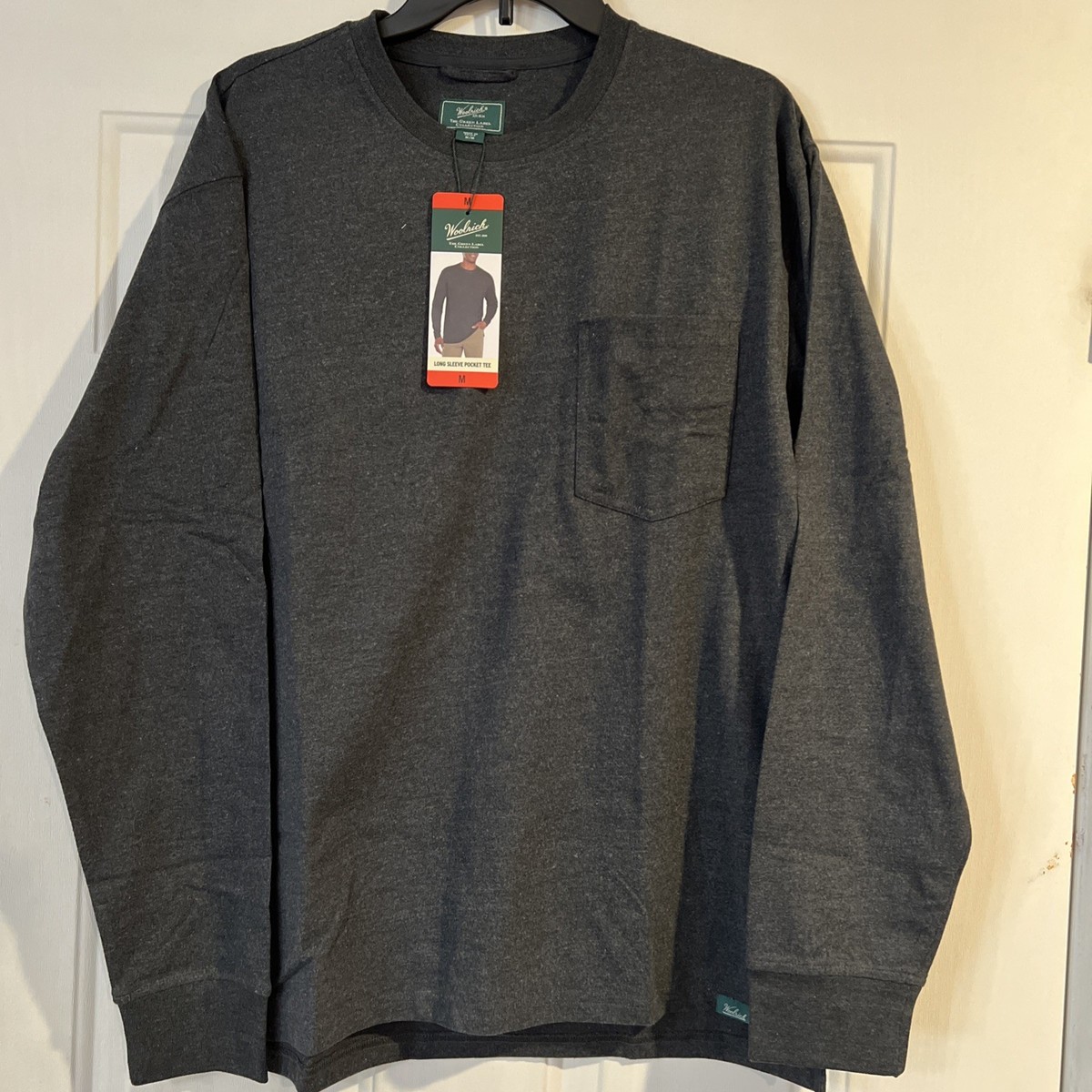 ★24SS 大人気★ONE OF THESE DAYS X WOOLRICH L/S POCKET TEE One of these Days One of These Days x Woolrich LONGSLEEVE