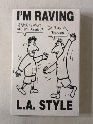 L.A. STYLE I'm Raving Cassette Tape Single SEALED 1993 Arista Hi Tension