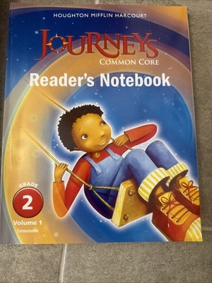 Journey's common core readers notebook grade 2 volume 1&2 -New Sealed