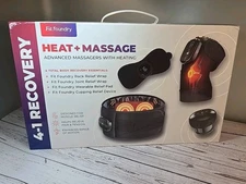 Fit Foundry Feat Massage Recovery Kit 4-in-1 Heat & Massage *NEW*
