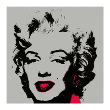 Andy Warhol "Golden Marilyn 11.36" Limited Edition Silk Screen Print from Sunday