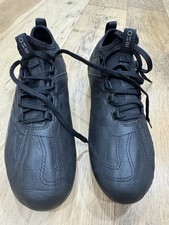 Puma One 1 FG/AG Mens US 6.5 MEN Soccer Shoes Cleat BLACK/GREY New