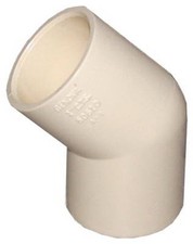 CPVC Pipe Elbow, 45 Degree, 3/4 In. - T00090D
