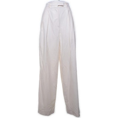 The Frankie Shop, Palazzohose, Größe: S, Beige, Polyester/Viskose #Rrv