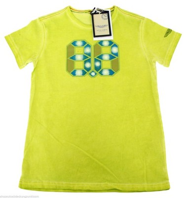Aston Martin Kids Boys Boy T-Shirt Tee Size 116 5-6 Years UK 8 AJJE4423 NEW