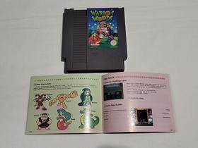 WARIO'S WOODS WITH MANUAL NINTENDO NES GAME