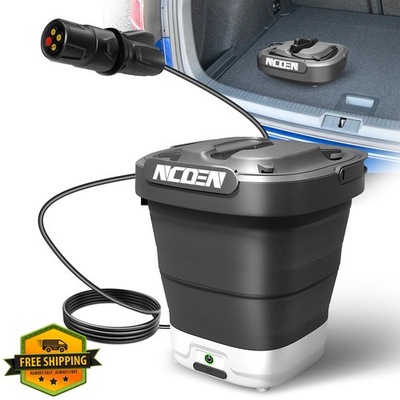 #ad Portable Pressure Washer 3.2Gal Tank 4 in 1 Nozzles Cordless $139.99
