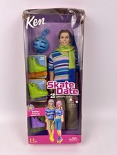 Mattel Ken Skate Date #56610 -  2002 Box Dama...