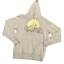 Cowboy SpongeBob Square Pants & Patrick Adult Medium Tan Hoodie