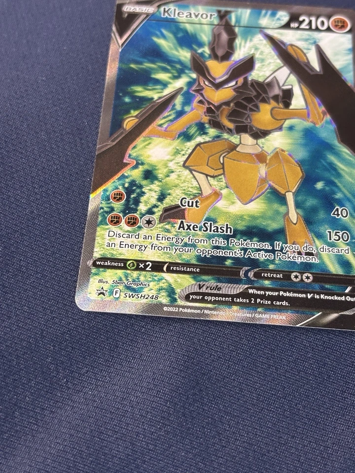 Kleavor V (Full Art) SWSH248 SWSH: Sword & Shield Promo Cards Holo near mint - Image 4 of 4