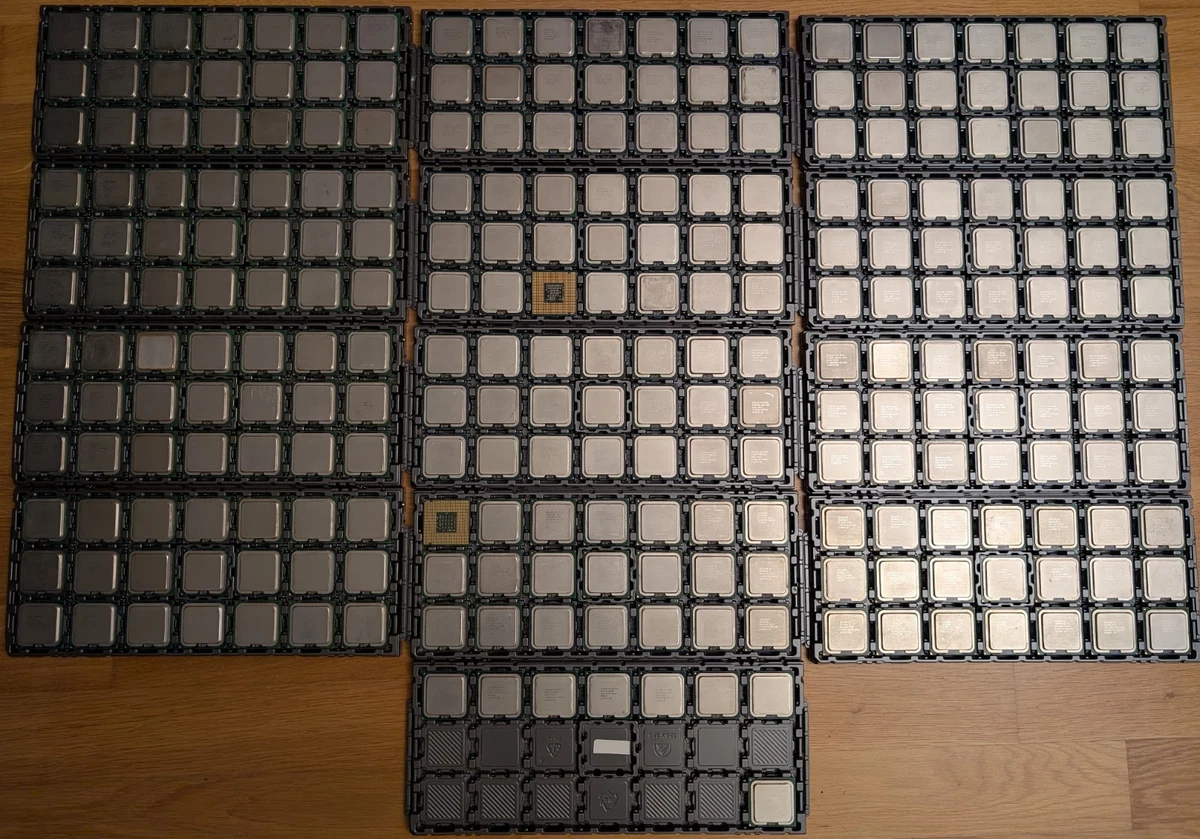 Lot De 10 Processeurs Intel Pentium Dual Core E5200 - 2.5Ghz, LGA775, Occasion