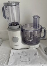 Kenwood Gourmet FP610 Food Processor With Blender Mixing Attachment And Manual