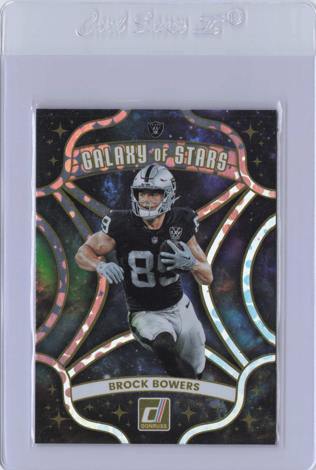 2025 Panini Donruss - Galaxy of Stars Brock Bowers #11 Las Vegas Raiders