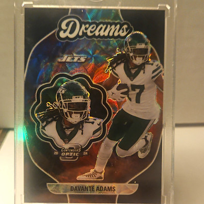 Panini 2024 Contenders Optic Dreams Davante Adams #D-DAS Black Scope /25 Jets