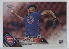 2016 Topps Chrome Refractor Carl Edwards Jr #85 Rookie RC 0j6