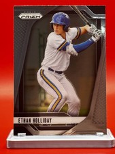 2025 Panini Prizm Ethan Holliday #82 Silver Prizm Prospect Colorado Rockies