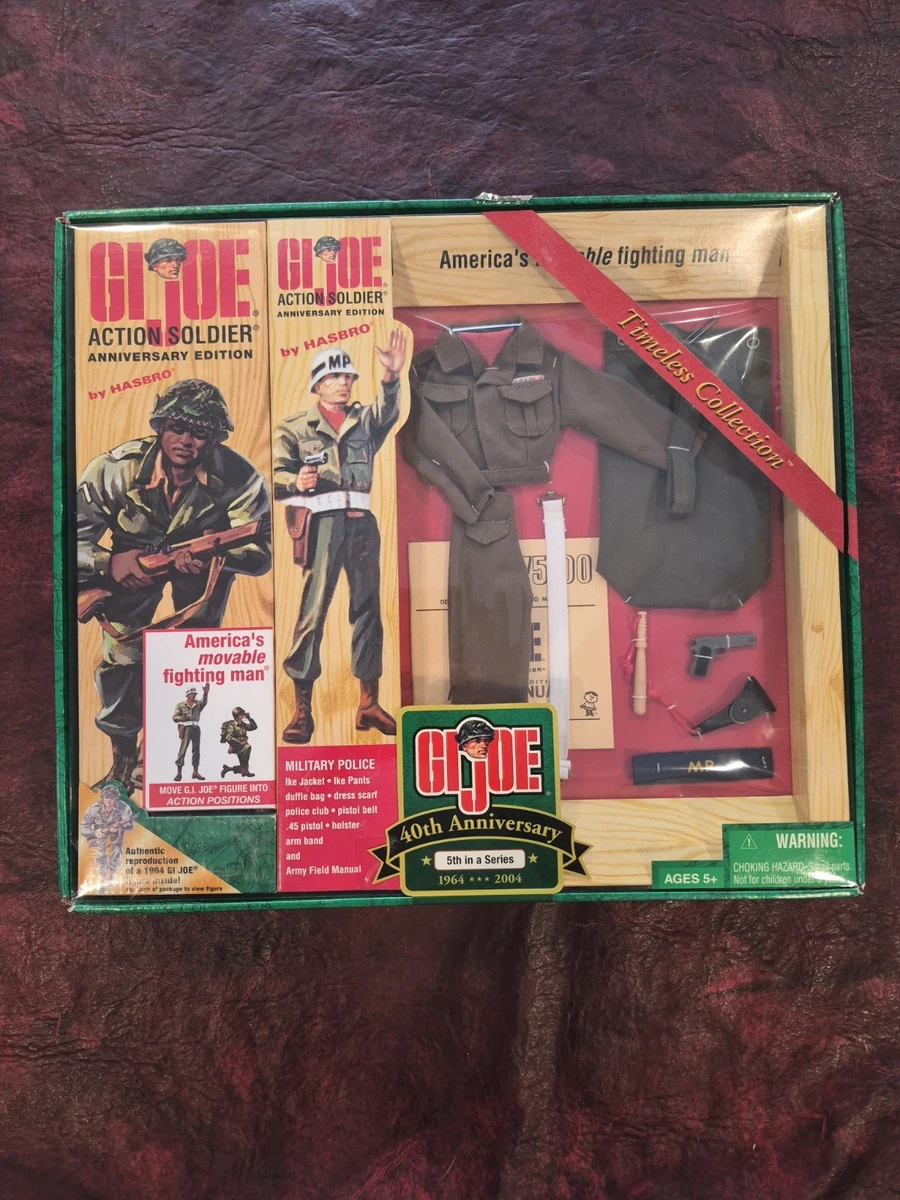 GIJOE 40周年記念　アクションソルジャー ミリタリーポリス　ブラック GIJOE 40周年記念 アクションソルジャー ミリタリーポリス ブラック