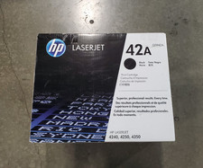 HP Original 42a Black LaserJet Toner Cartridge - Q5942A - New 69