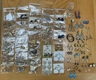 HUGE Vintage, Retro, Modern Costume Jewelry Earrings Lot pierced