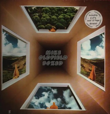 Mike Oldfield Boxed HARDCOVER BOX, INCL. BOOKLET Virgin Vinyl LP-Box