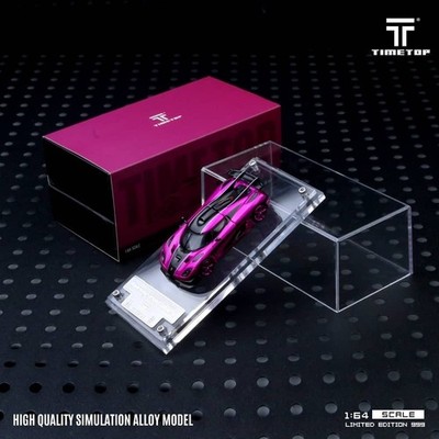 TimeTop 1/64 Koenigsegg one1 Pearl Pink - Gift Box Edition